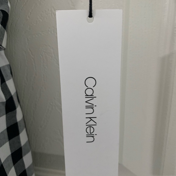 Calvin Klein Dress Size: 6 Color: Black, White, Gray checkers - Picture 8 of 8